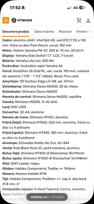 Bicicleta Electrica Enduro Full Suspension Haibike Sduro fullseven LT