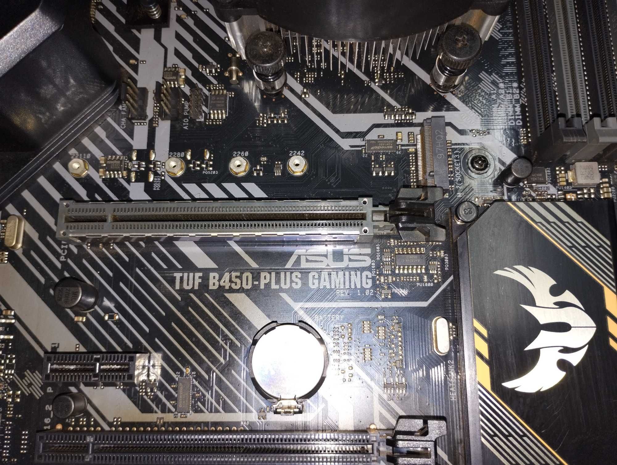 Компютър Ryzen 5 3600, ASUS TUF B450-PL, 32Ram , Video 8Gb, 256+1Tb