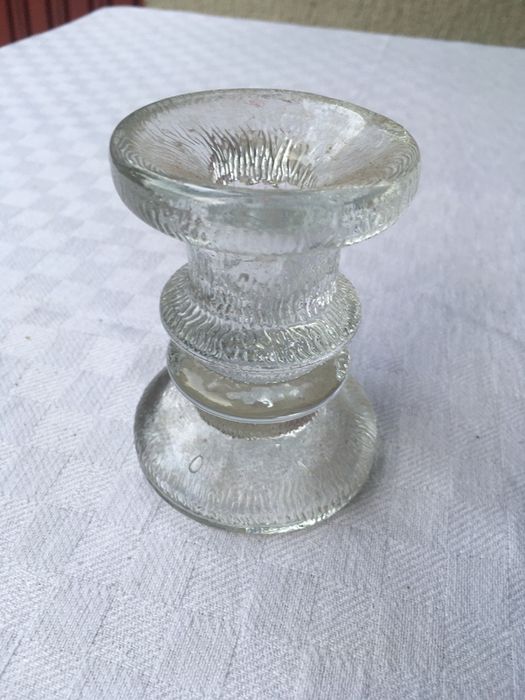 Suport lumanare sticla