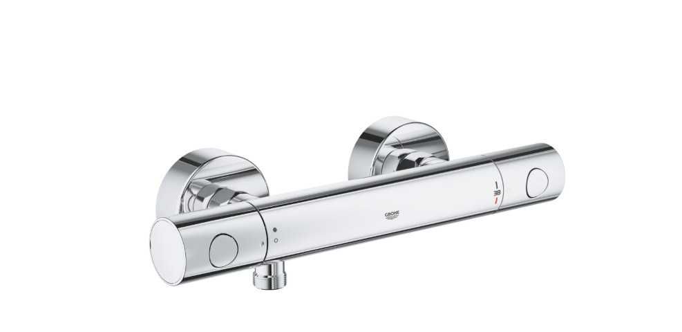 Baterie cada - dus Grohe Precision Feel termostatata crom lucios