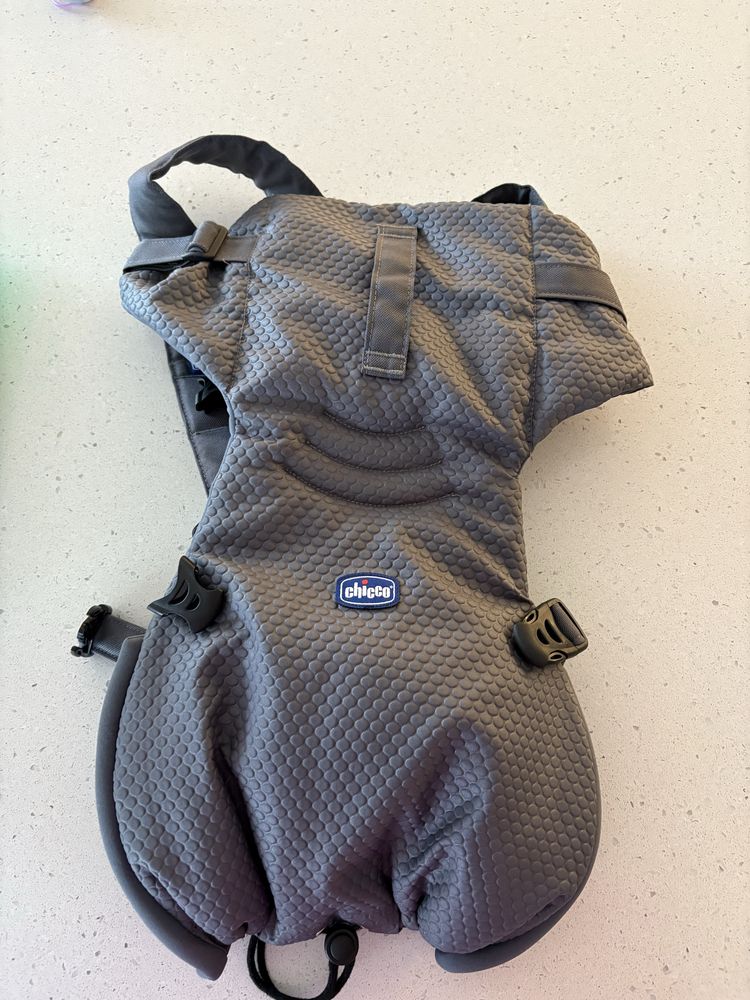 Кенгуру за деца Chicco Easy Fit, Moon grey, 0+ месеца