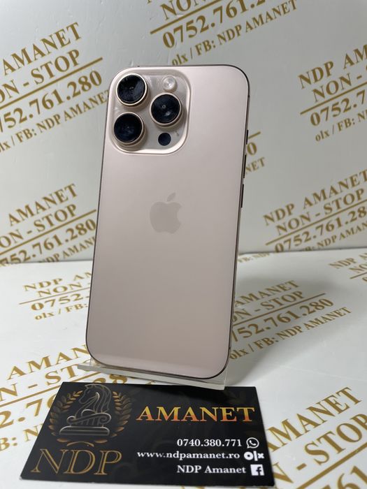 NDP Amanet Braila Iphone 16 Pro 256gb (43107)