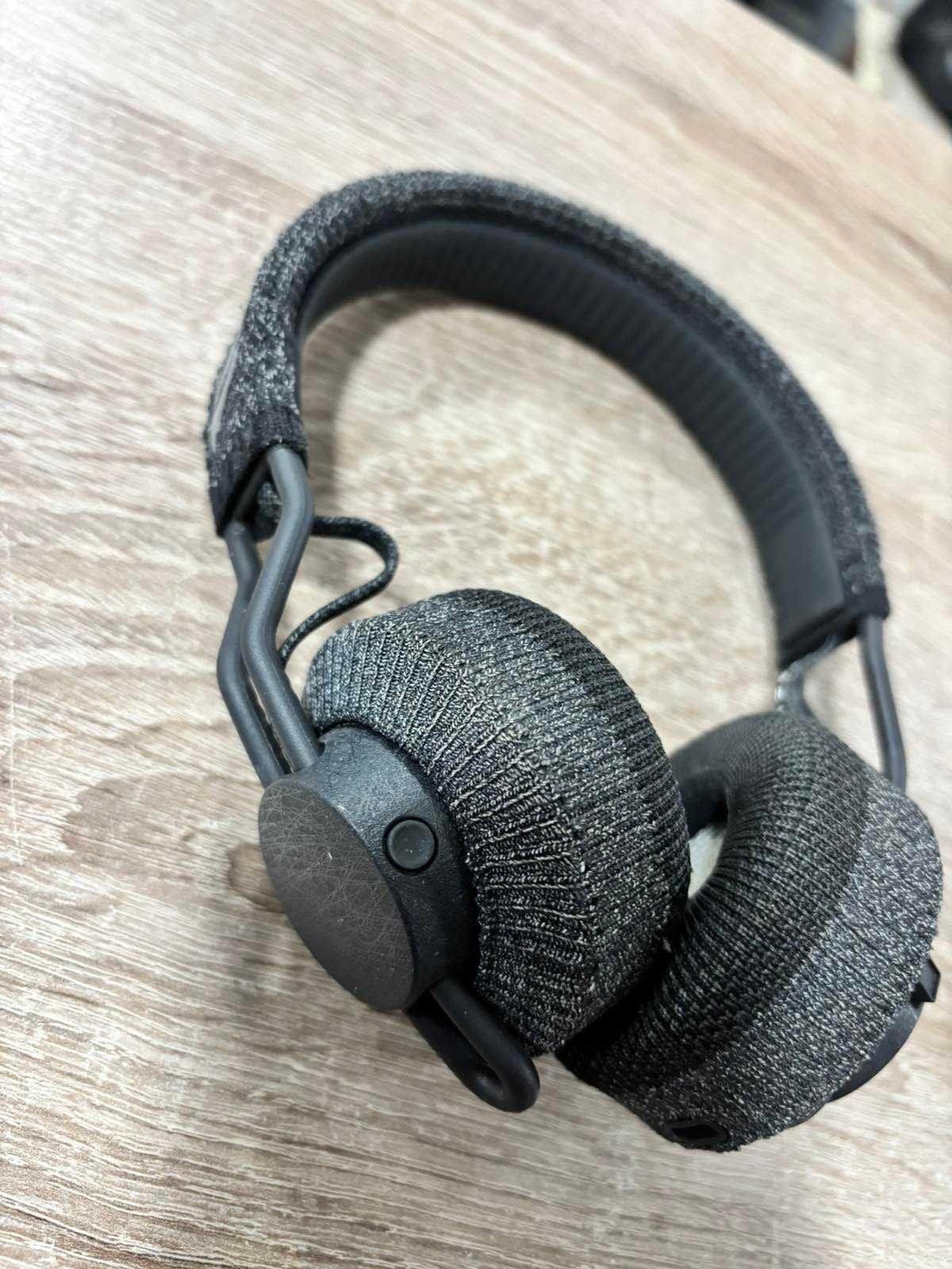 Слушалки ADIDAS RPT-01, Bluetooth, On-Ear, Микрофон, Черен
