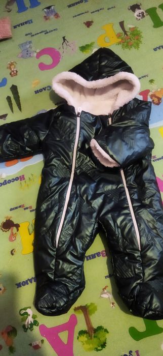 Комбинезон зима 0-4 мес