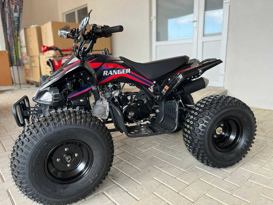 Atv Ranger 8" 125cc 4T benzina negru automat