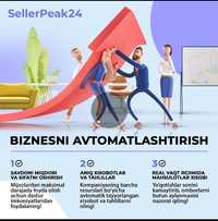 Biznesingizni cho'qqida saqlang SellerPeak24 savdo dasturi