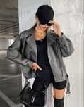 Jacheta Geaca Piele Moda 2025 fashion