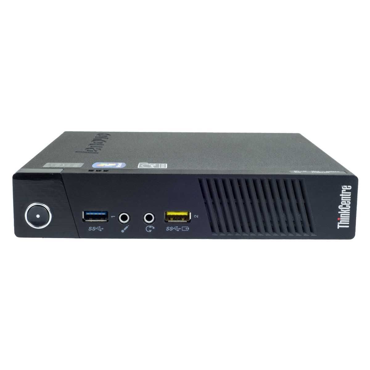 Lenovo ThinkCentre M73 Tiny MiniPC i3-4130T 4 GB DDR3 320GB sau ssd