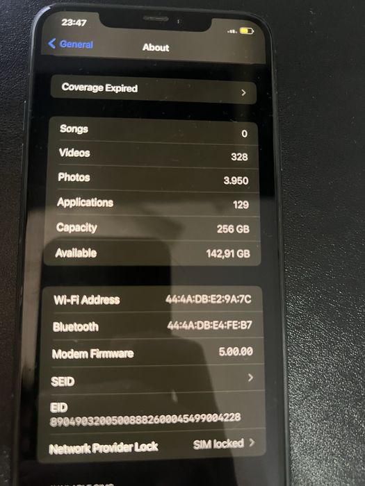 Iphone 11 Pro Max 256GB