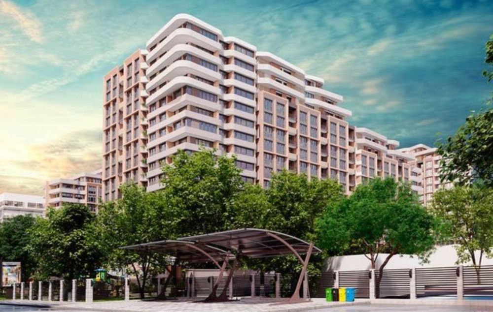 Бизнес класс новостройка кв/ра в ЖК Bobur Residence . 43m2.