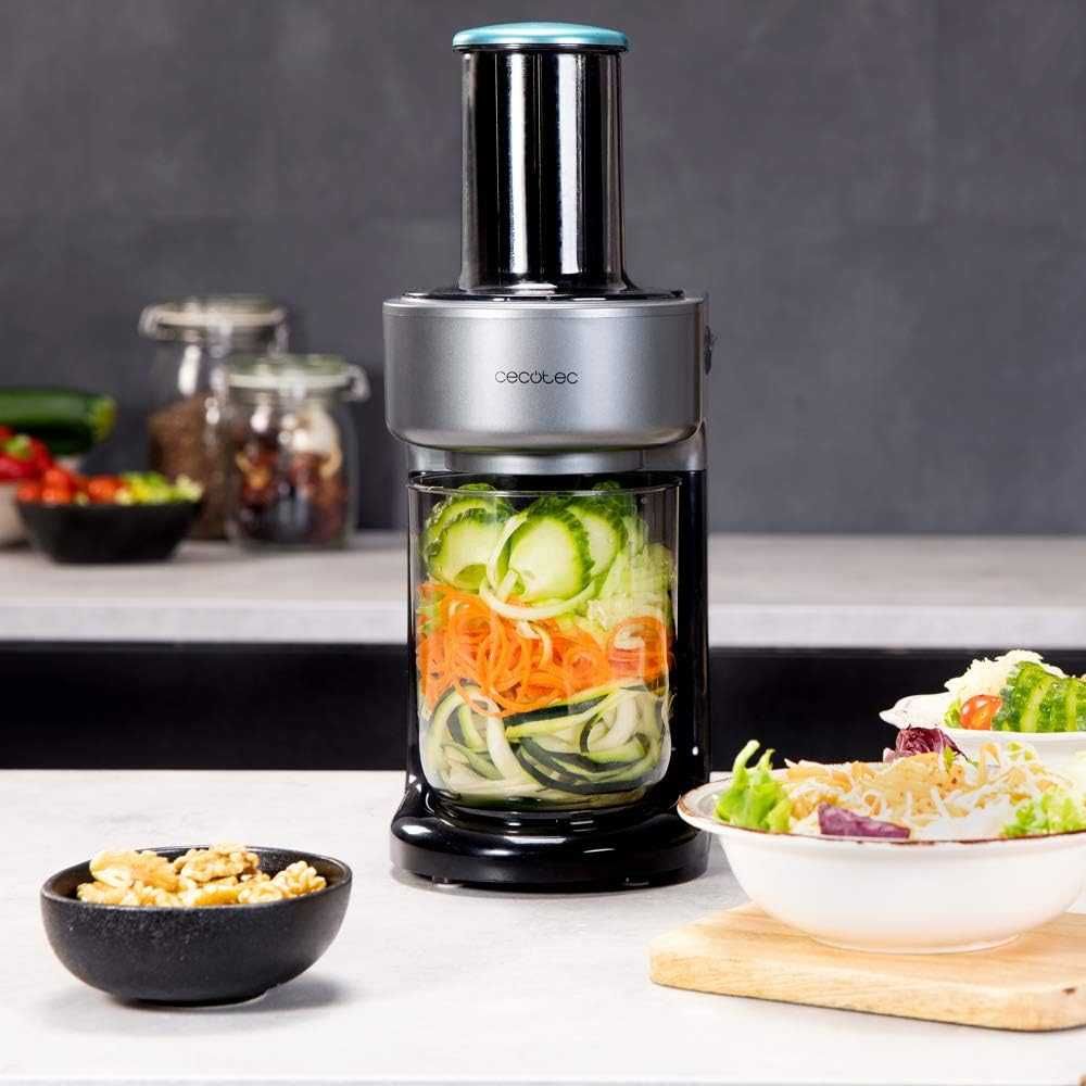 Електрическо ренде CECOTEC Spiral Chef 400, 80W, 4 остриета,Спирала,1л