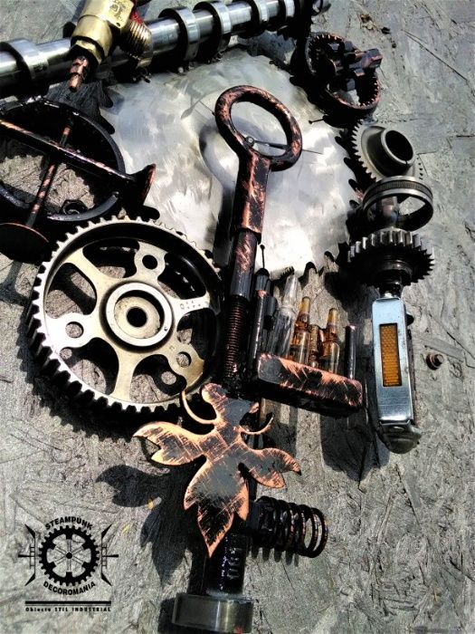 Cauti cadou inedit? Ai gasit! CEAS STEAMPUNK, stil industrial