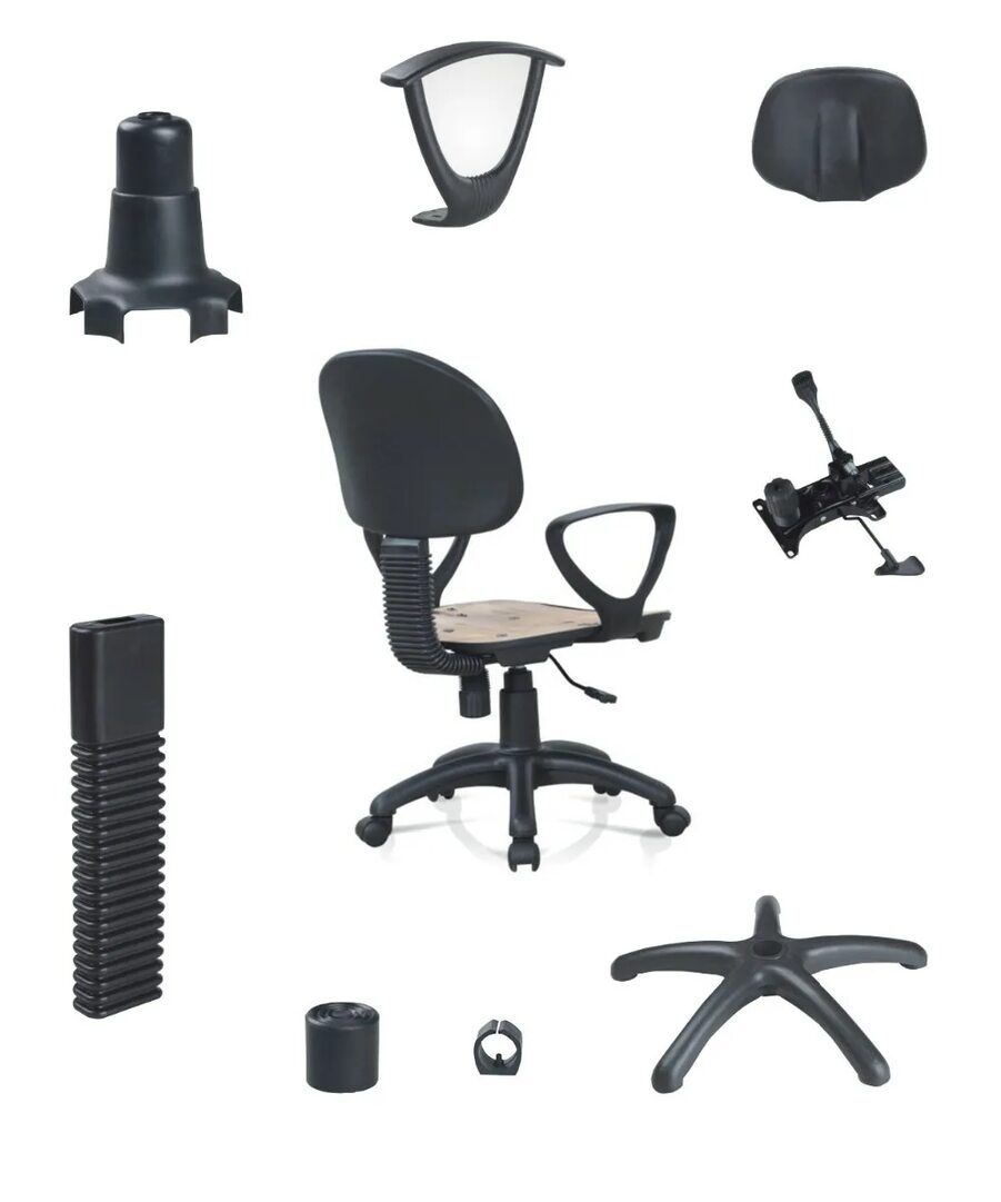 Запчасти для офисных стулья комплектующие   запчасти для офисных кр