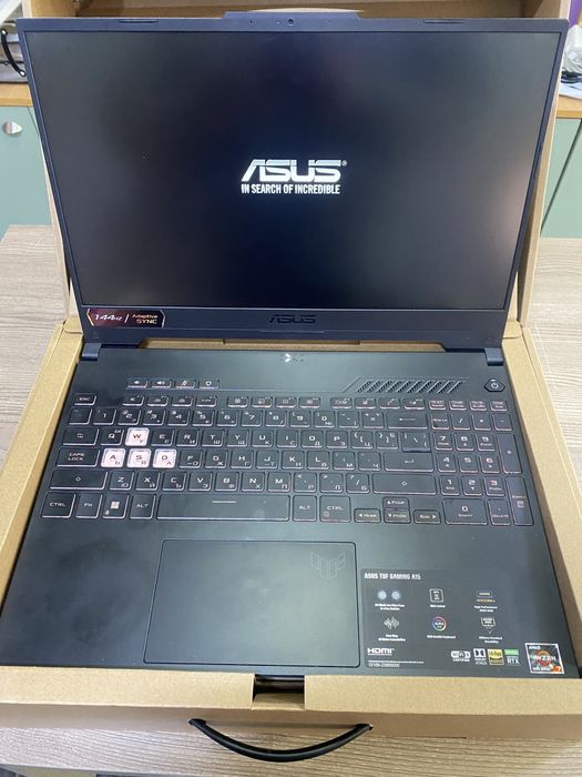 Геймърски лаптоп ASUS TUF FA507R Ryzen 7 16GB RTX3060 1TB