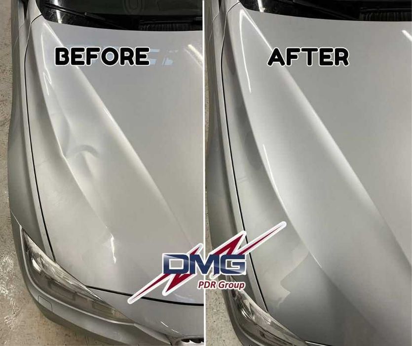 Reparații după grindină și lovituri în parcare – fără vopsire