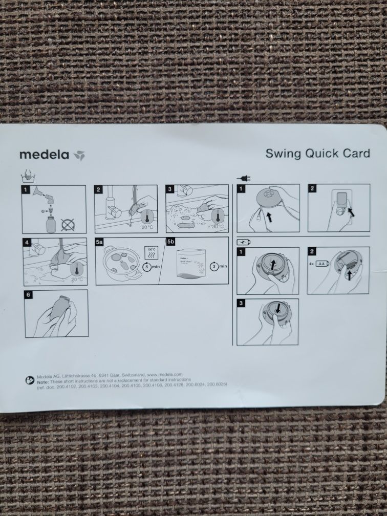 Medela swing single electric breast pump