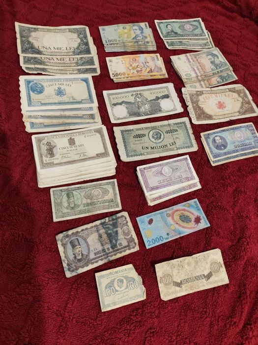 Vând   monede și bancnote Ronânești vechi și foarte vechi