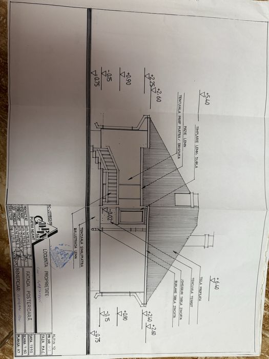 Casa locuibila cu teren