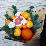 Фруктовые букеты,мужские букеты,новогодние корзины на любой вкус.
