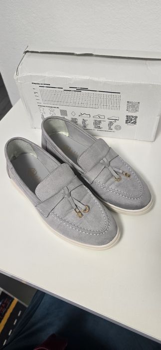 Vand balerini piele