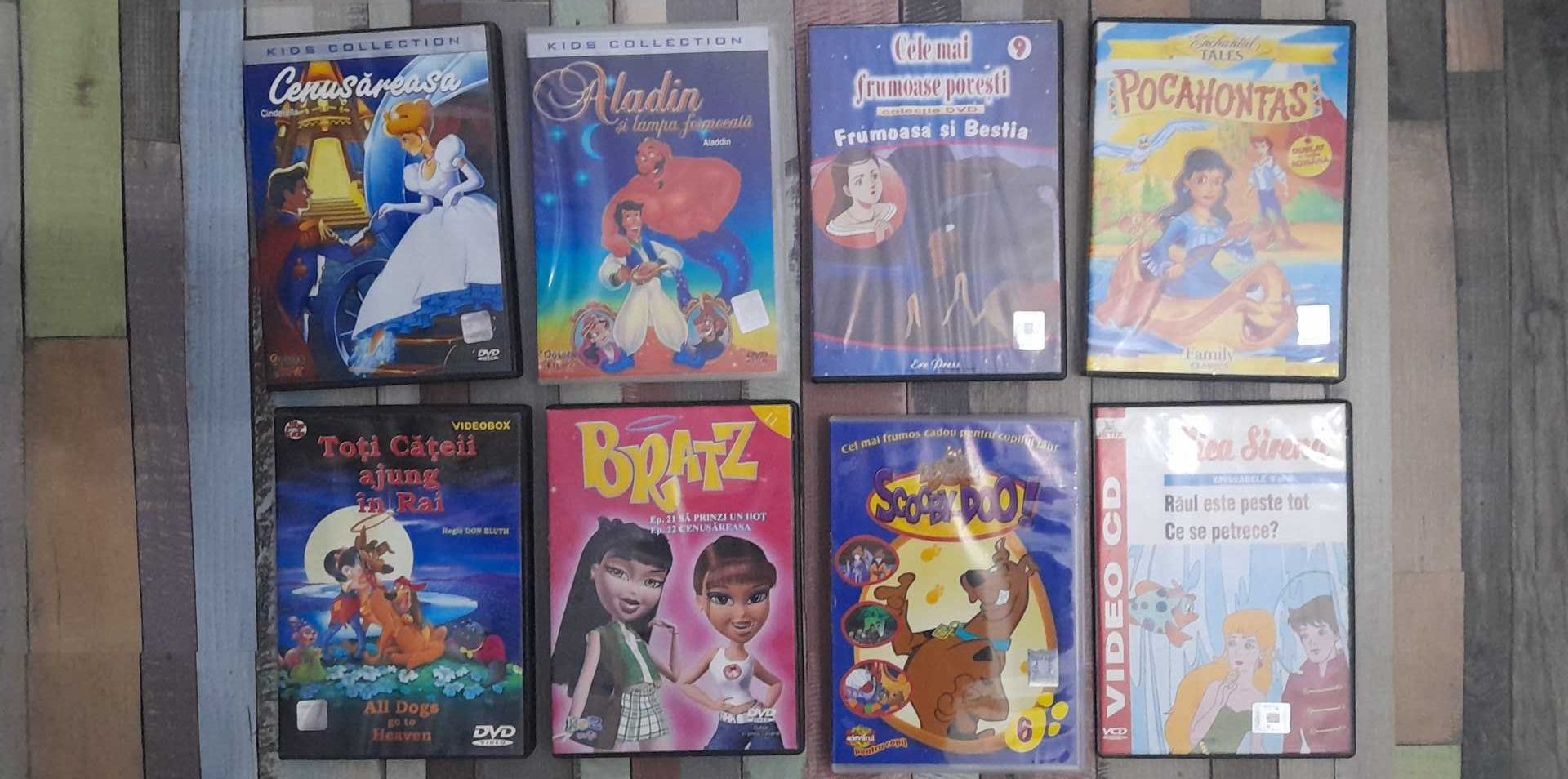 DVD-uri desene animate pentru copii