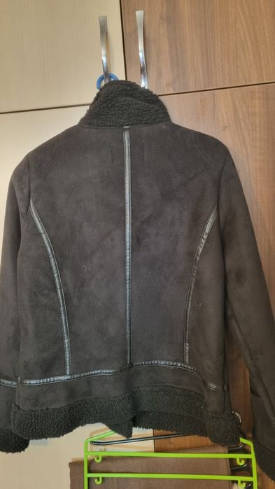 Geaca îmblănite piele întoarsă