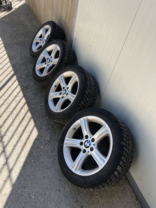 Джанти 17 5x120 Et37 Bmw Style 393 с зимни гуми 225/50/17