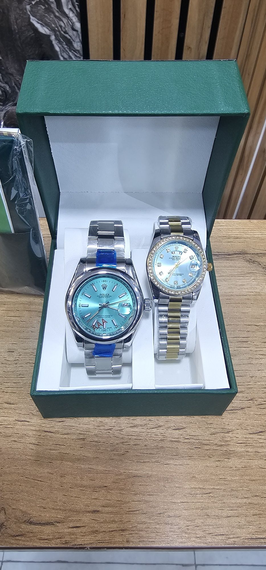 ROLEX parali sevishganlar uchun Nerjaveyka soatlar