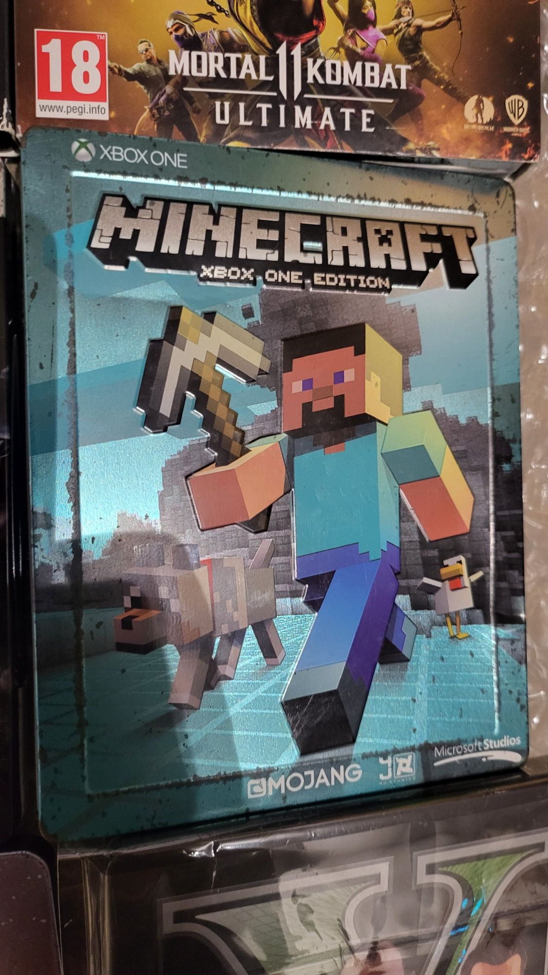 Лимитирани издания игри steel book Minecraft, GTA V, Mortal Kombat, ba