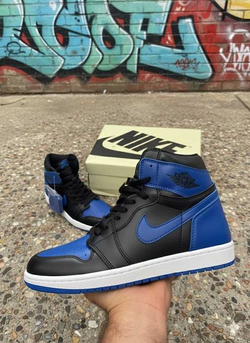 Adidasi Nike Jordan 1 High Royal Blue - Marimi 36-45 - Model Unisex