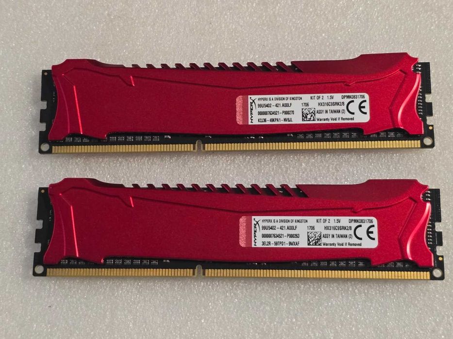 Kit RAM desktop Kingston HyperX Savage 8GB (2x4GB) DDR3 1600MHz