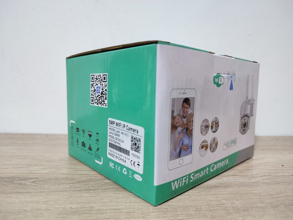 Set 2 Camere Supraveghere Exterior Wireless ,Rotative ,Wifi