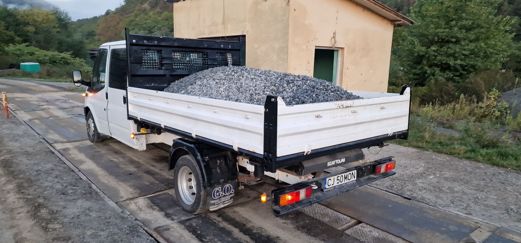 Ford Transit Basculabil 3.5T Scattolini   Cabina Dublă