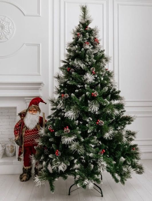 Елки новогодние Елки искуственные заснеженные литые елка шырша ель