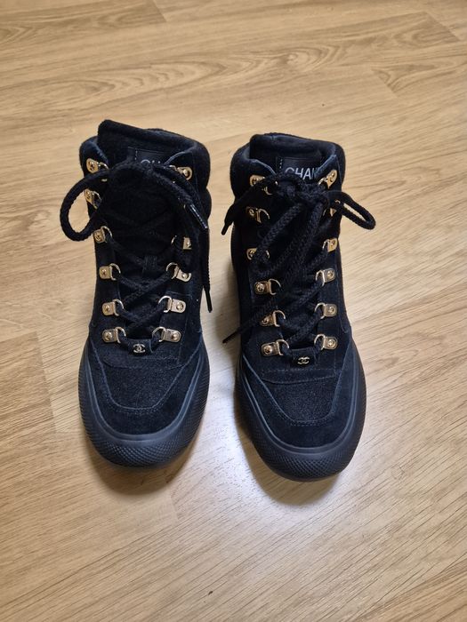 Chanel боти с грайфер за сняг