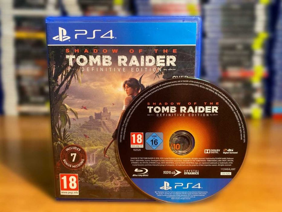 Shadow of the Tomb Raider PS4/PS5 Большой Выбор Игр