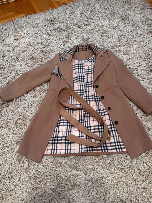 Trenci catifea imprimeu marime S-M