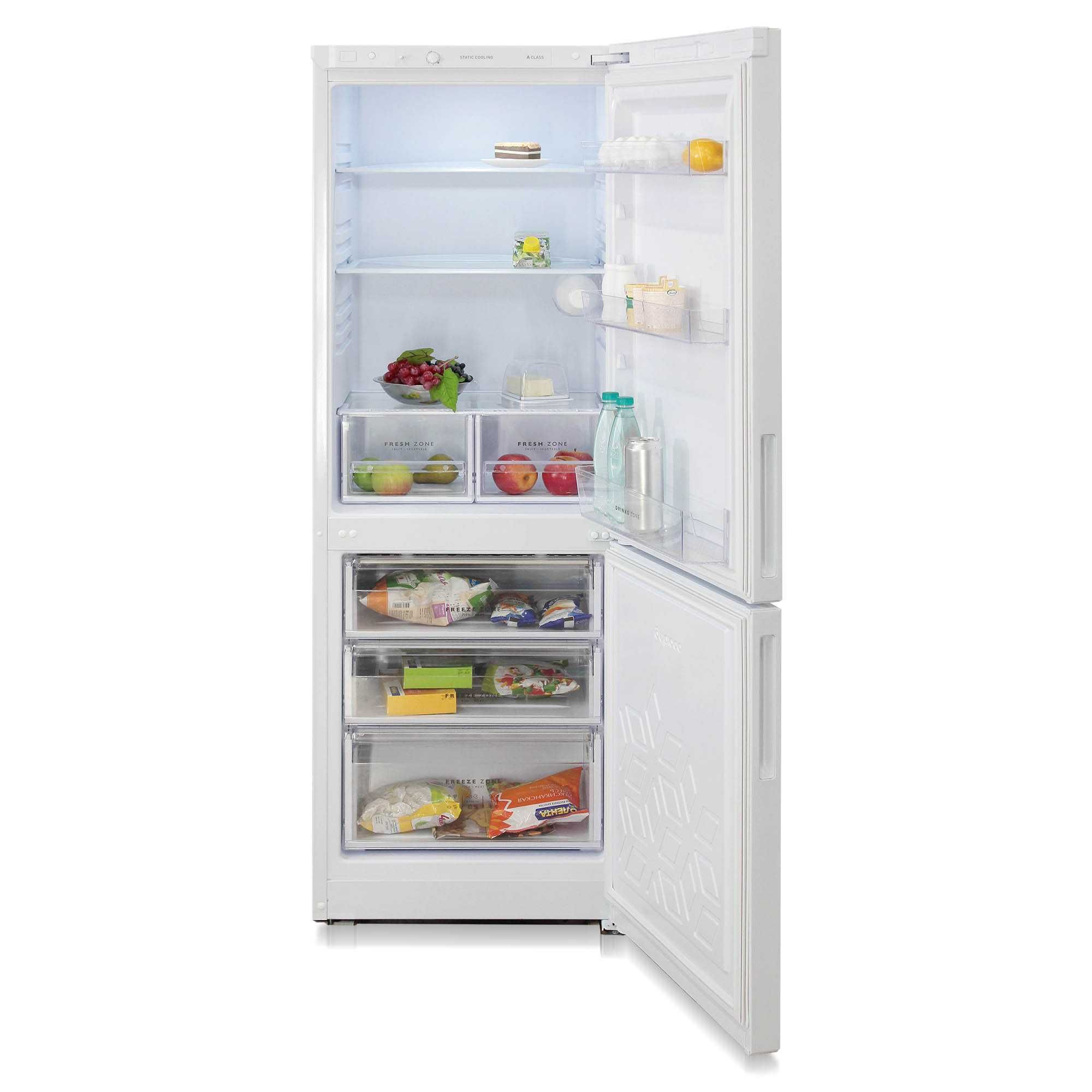Двухкамерный холодильник легенда "Бирюса"
