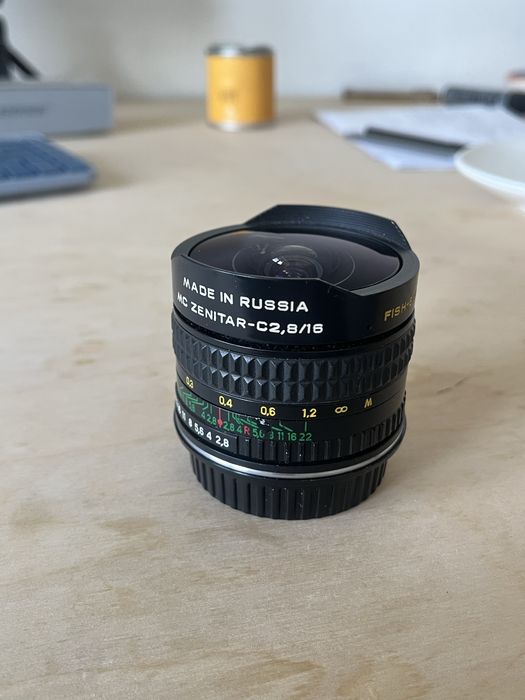 Zenitar 16mm 2.8 canon ef