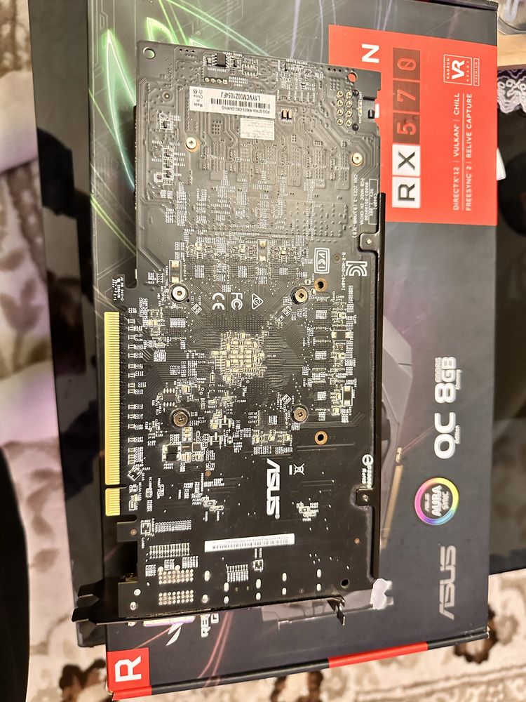 Asus rog RX570 8gb