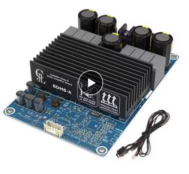 Усилвател 2x300W HIFI Digital Power Class D Amplifier Board TPA3255