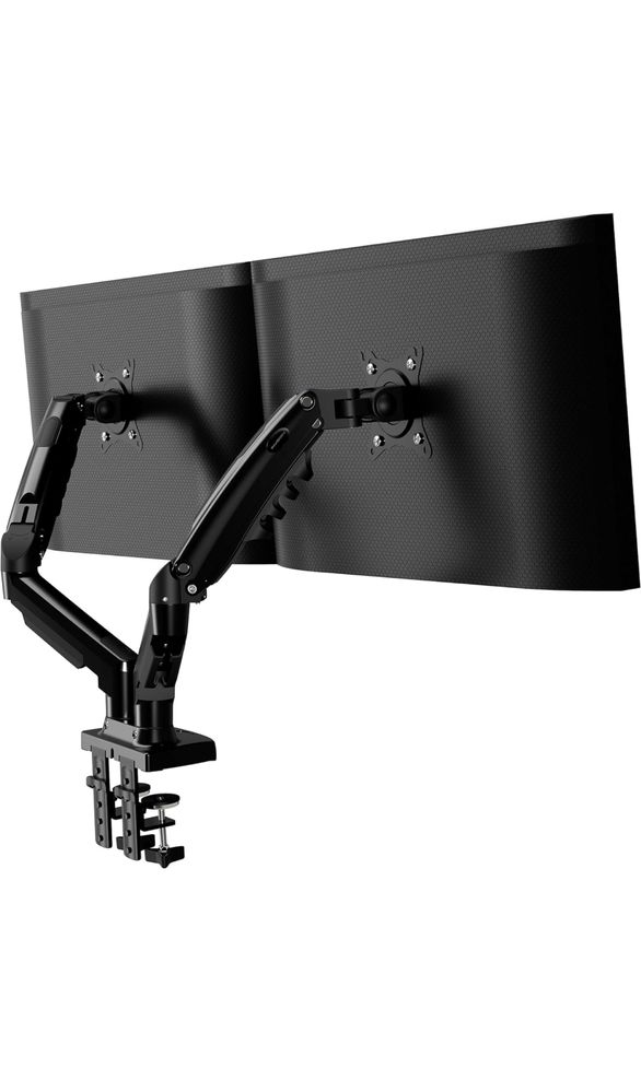 Dual Monitor Arm Desk Mount for 19 to 32 Inch Screens