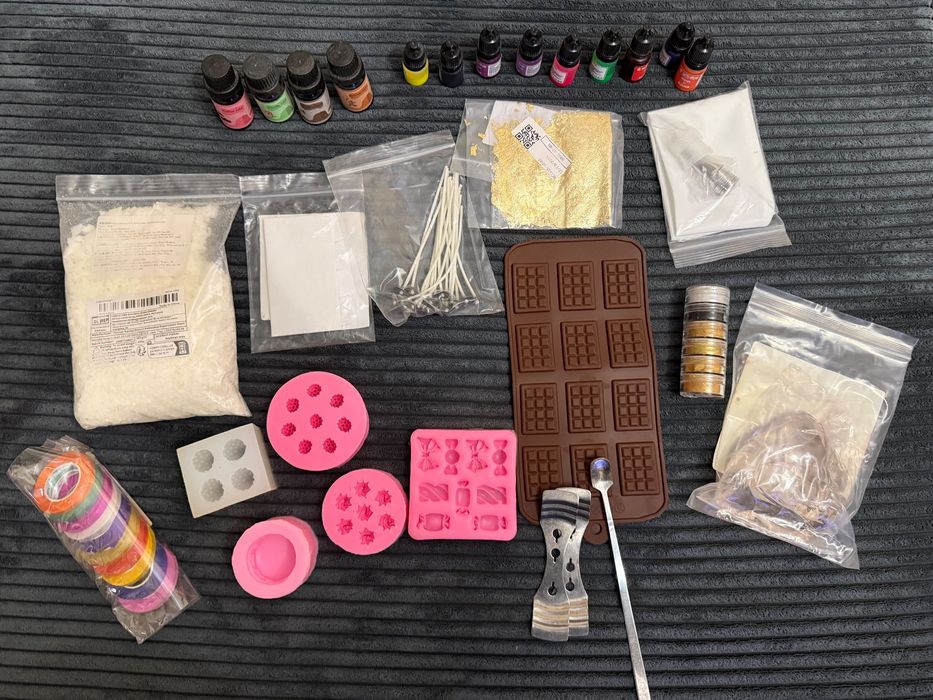 Материали за правене на свещи