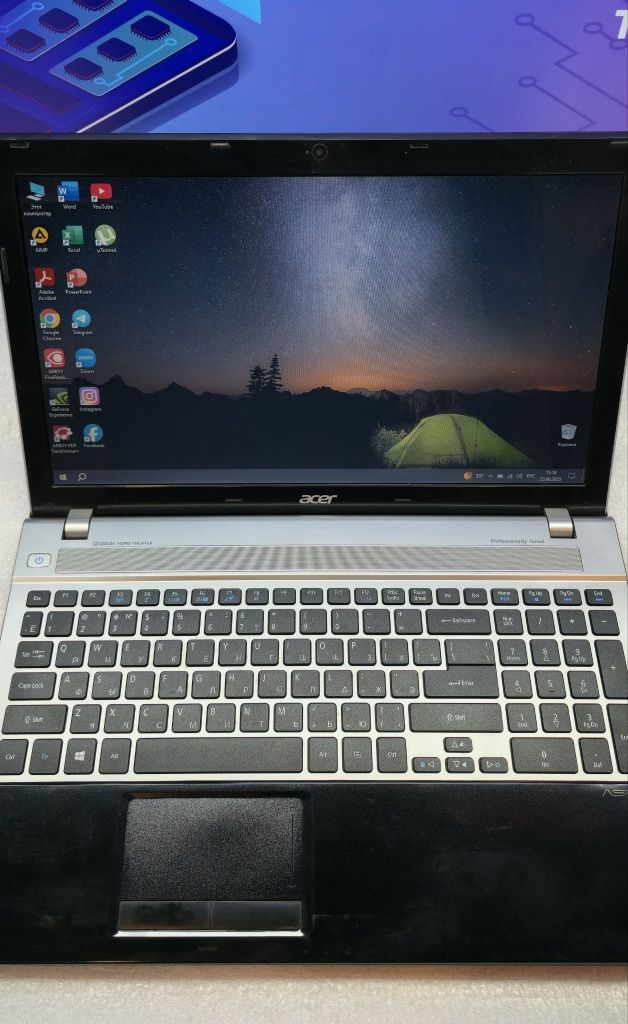 Продается Acer ноутбук 160$