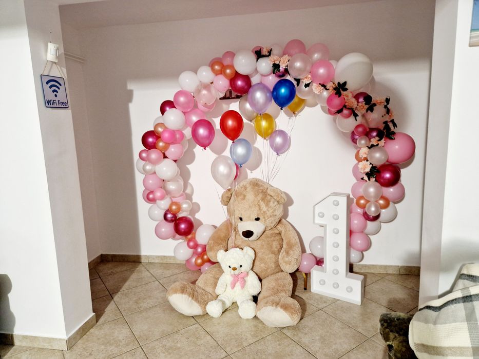 Decor evenimente zi nastere majorat nunti botez