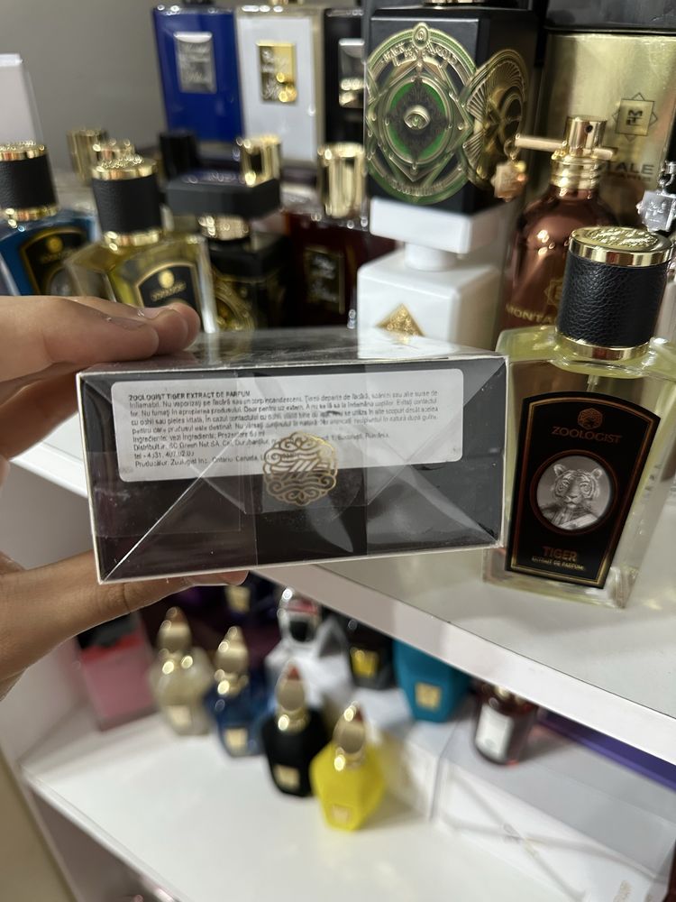 Parfum Zoologist Tiger SIGILAT 60ml extrait de parfum