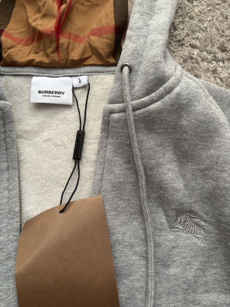 Burberry zip-up.