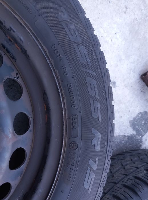 Всесезонни гуми с джанти 15 5×112 Vw Audi Seat Skoda