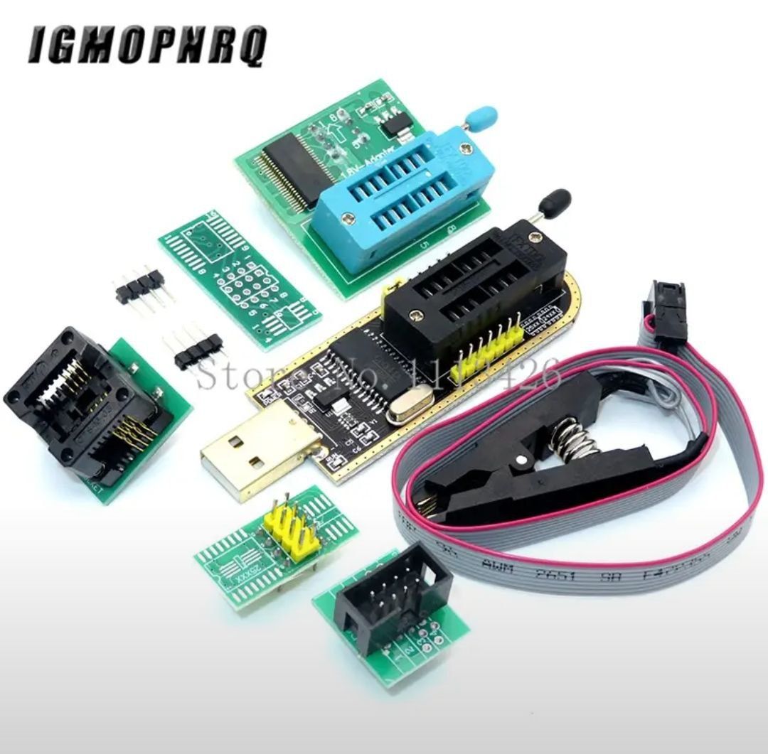 USB-TTL адаптер CH341A универсальный программатор и отладочный модуль