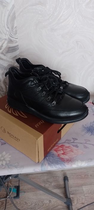 Ботинки мужские кожанные